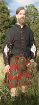 Peter Lawrie in MacGregor kilt